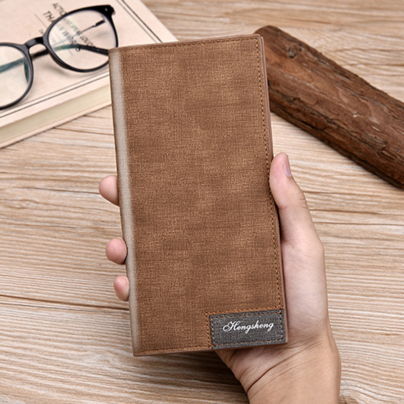 Interior Design Photo - Desainer panjang sederhana pria dompet kulit