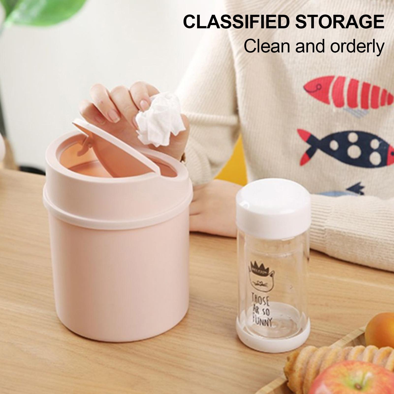 Interior Design Your Home - 1 buah Tempat Sampah Mini Plastik