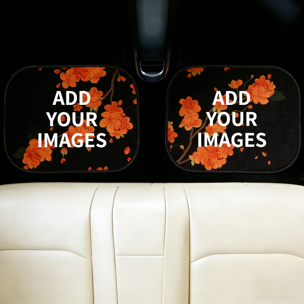 Interior Design Usa - 1 Set/2 Set Karpet Mobil Kustom