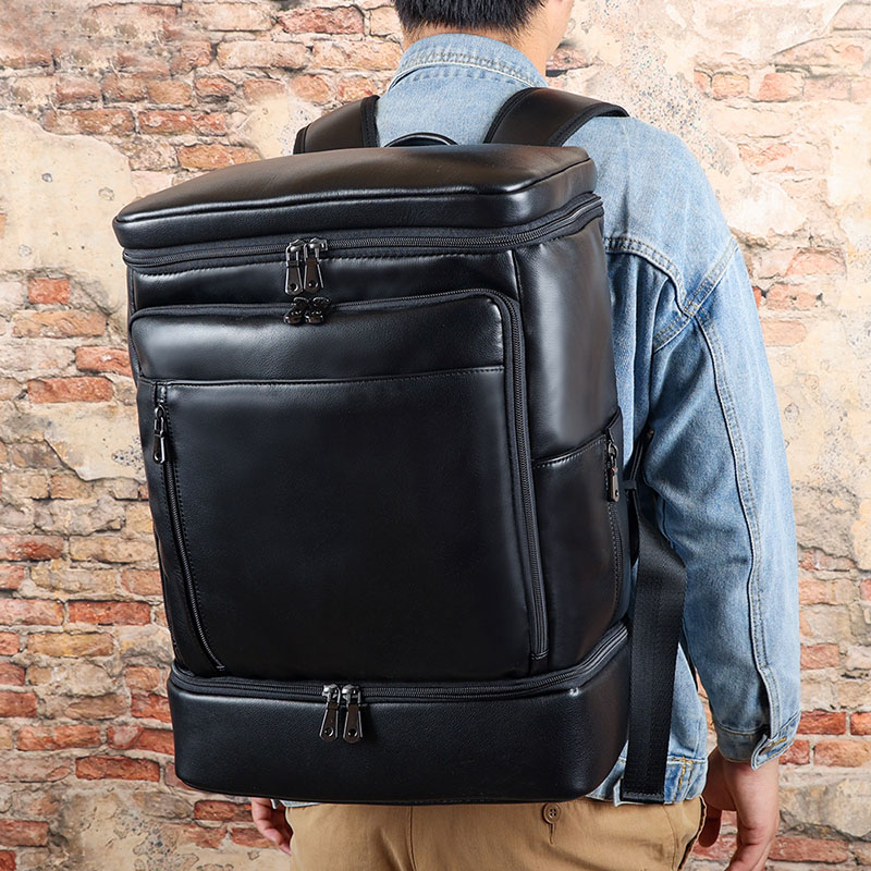 Interior Design Journal - Ransel perjalanan kulit asli pria ransel