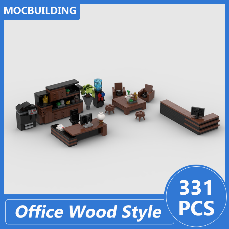 Interior Design Build - Desain Interior Gaya Kayu Kantor Moc