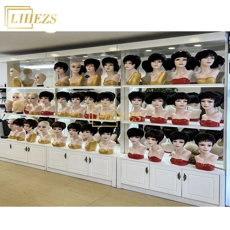 Lemari pajang wig mewah modern - Interior Design Usa ulasan dan harga