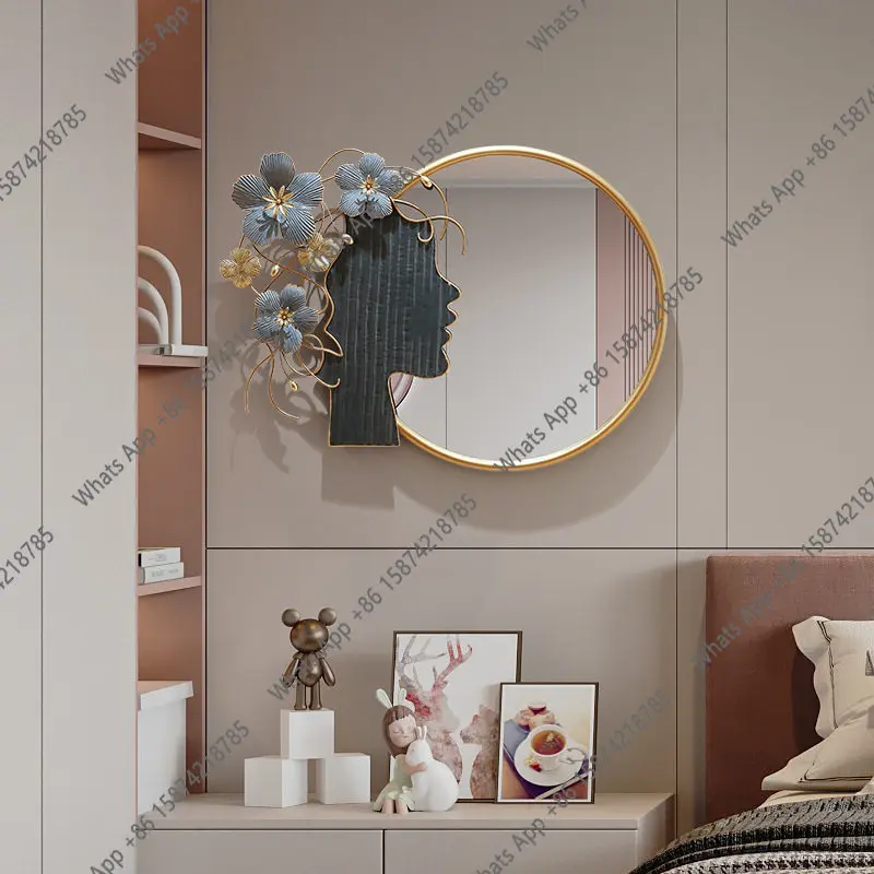 Cermin Dekoratif Premium Gh, B - Rattan Mirror Round ulasan dan harga