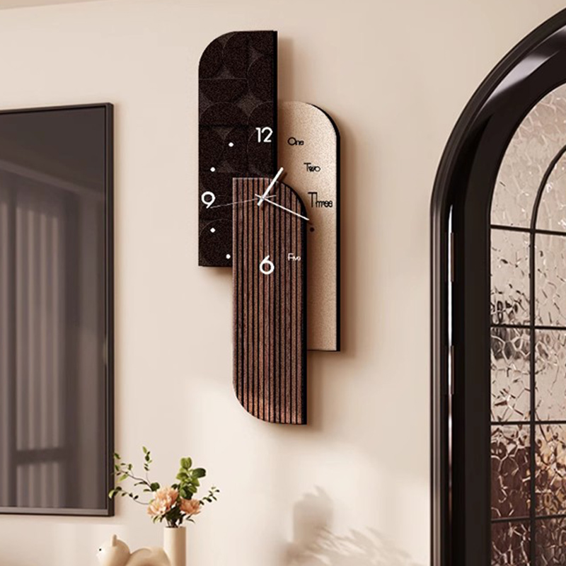 Jam Dinding Desain Senyap Kayu - Interior Design Vintage Modern ulasan dan harga