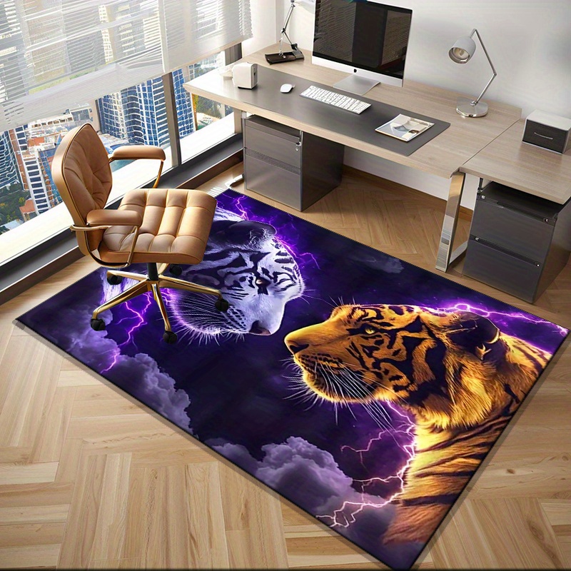 Karpet motif harimau dengan ef - Interior Design Your Home ulasan dan harga