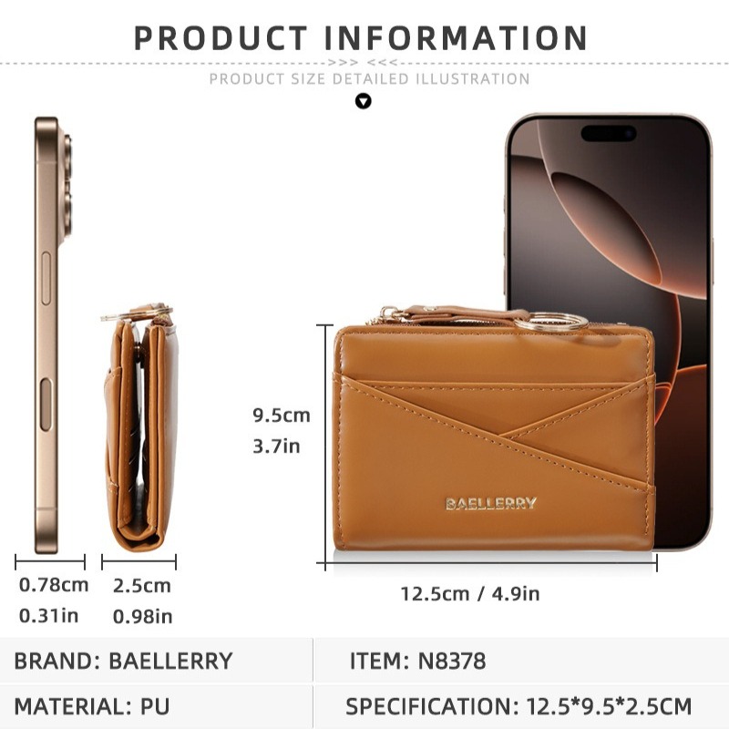 Dompet Pendek Wanita Baellerry - Interior Design Photo ulasan dan harga